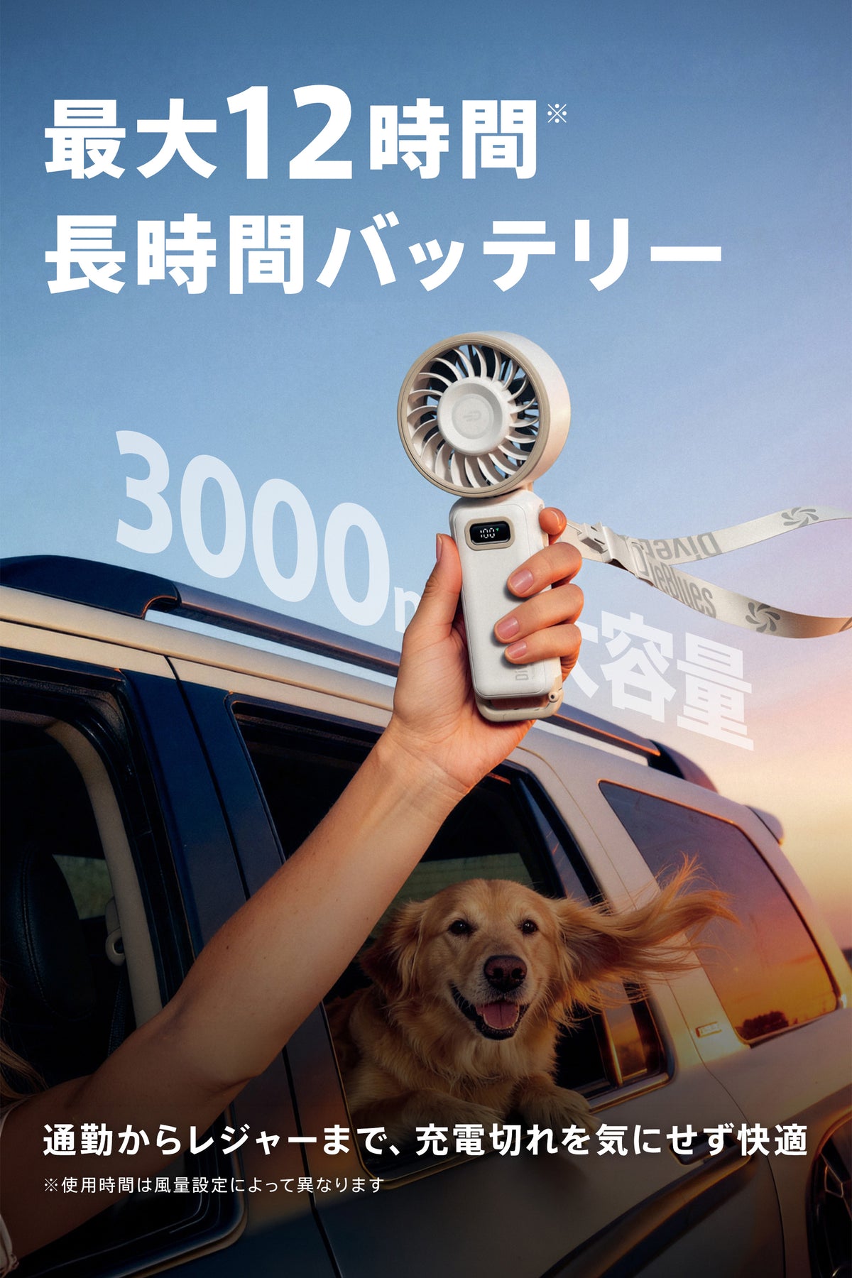 Diveblues Fanzy Fan ハンディファン